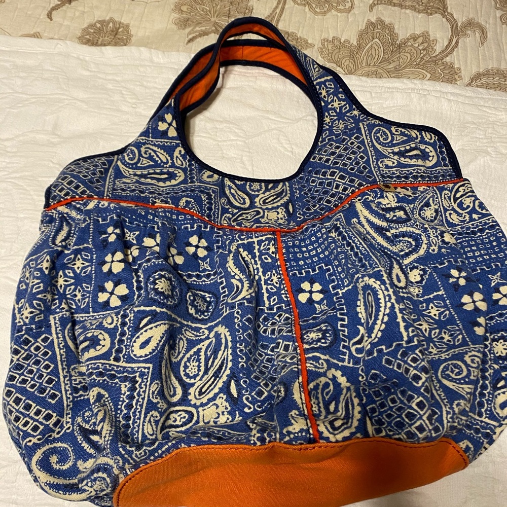 Lucky Brand canvas tote
